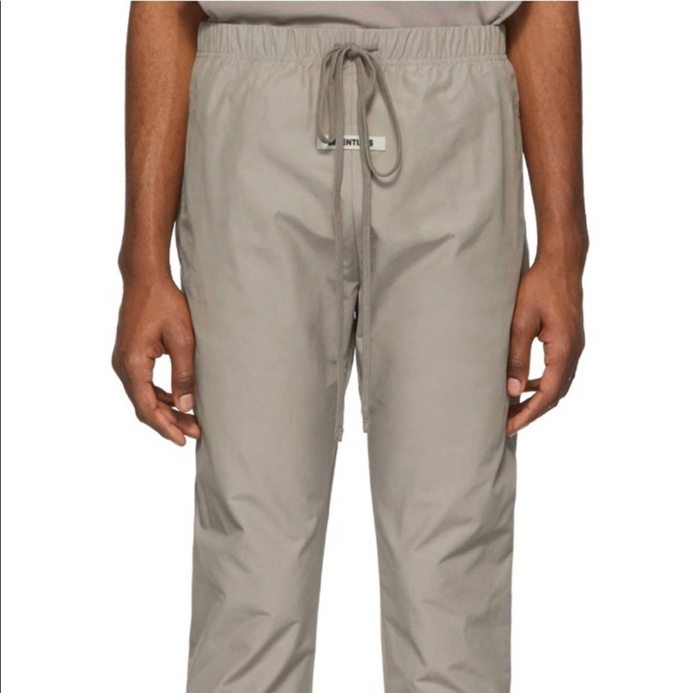 Fear of God Essentials Nylon Track Pants - XS Grey